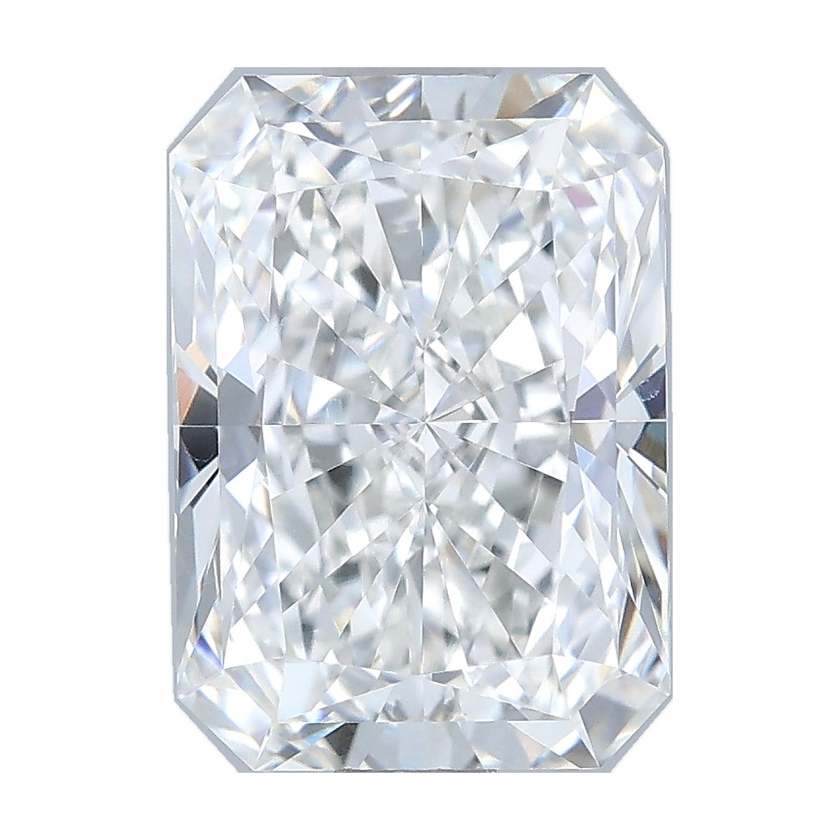 1.78 ct radiant lab-grown diamond, F color, VVS2 clarity, IGI certified, still from its 360° video