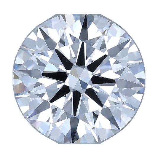 1.78 ct round lab-grown diamond, E color, VVS1 clarity, IGI certified, still from its 360° video