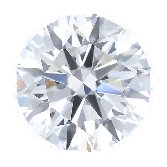 1.78 ct round lab-grown diamond, E color, VVS2 clarity, IGI certified, still from its 360° video