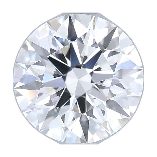 1.78 ct round lab-grown diamond, F color, VVS1 clarity, IGI certified, still from its 360° video