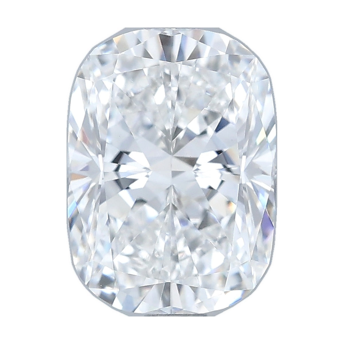 1.79 ct elongated cushion lab-grown diamond, E color, VVS2 clarity, IGI certified, still from its 360° video
