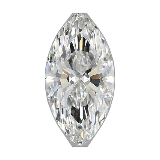 1.79 ct marquise lab-grown diamond, E color, VVS2 clarity, IGI certified, still from its 360° video
