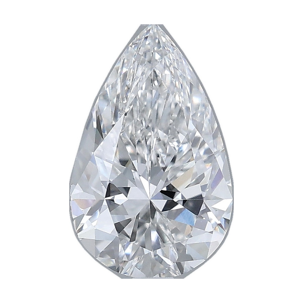 1.79 ct pear lab-grown diamond, D color, VS1 clarity, IGI certified, still from its 360° video