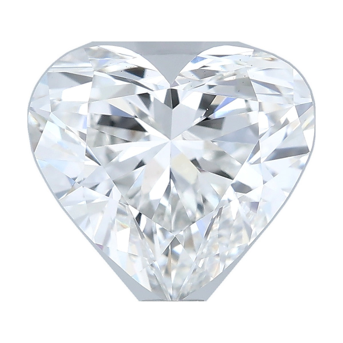 1.81 ct heart lab-grown diamond, F color, VS2 clarity, IGI certified, still from its 360° video