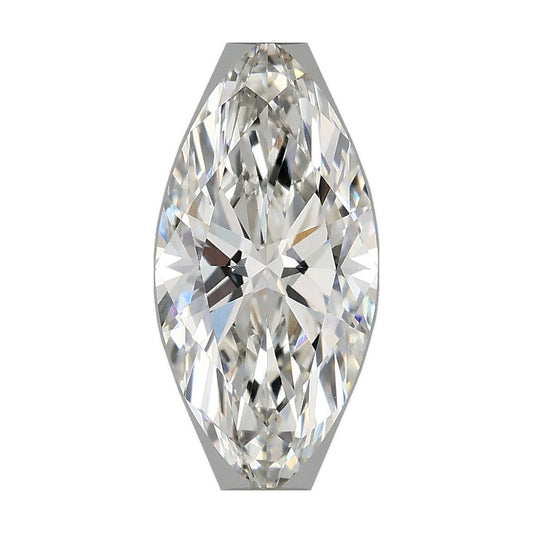 1.81 ct marquise lab-grown diamond, F color, VVS2 clarity, IGI certified, still from its 360° video