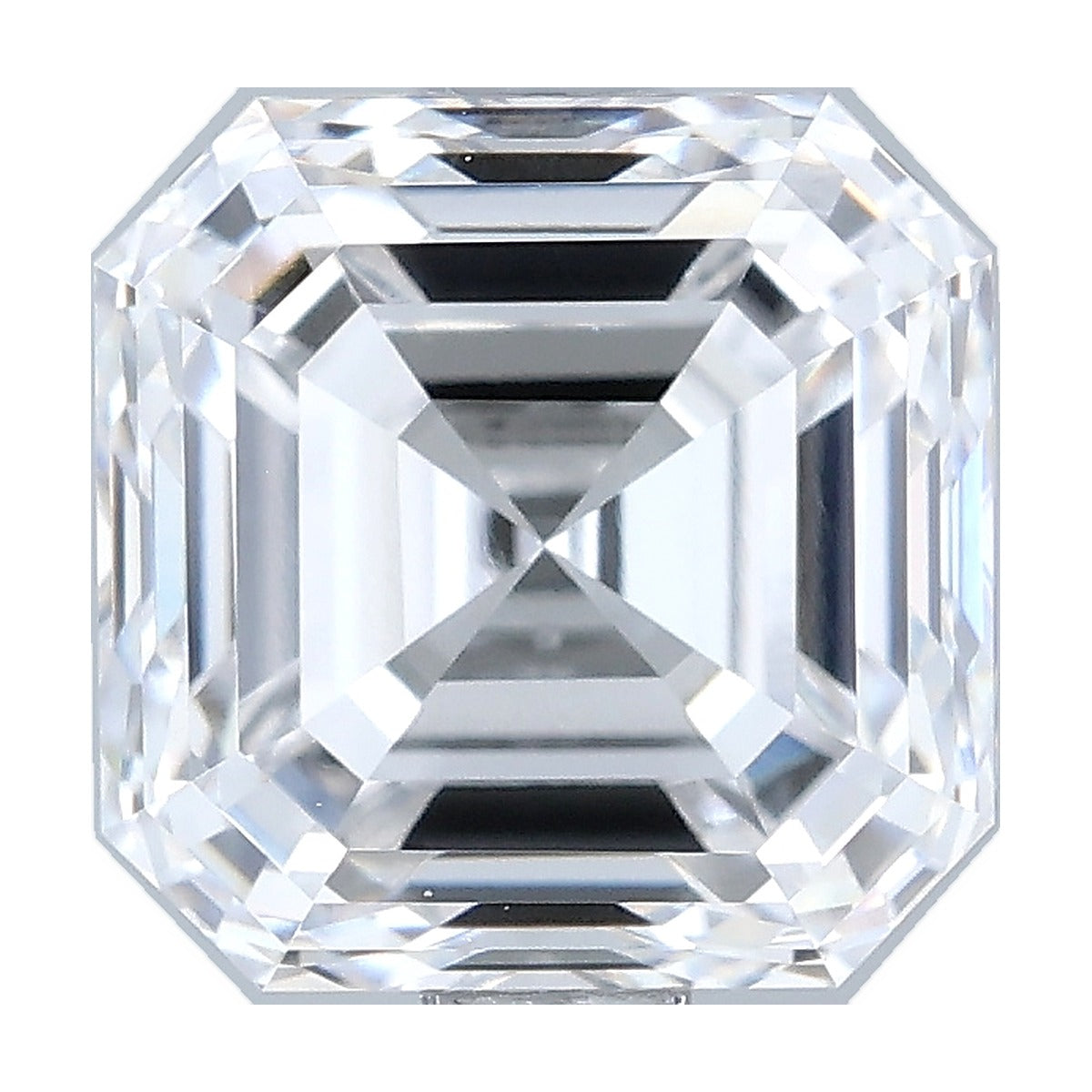 1.82 ct asscher lab-grown diamond, D color, VVS2 clarity, IGI certified, still from its 360° video
