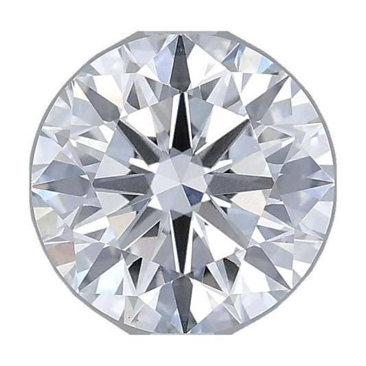 1.83 ct round lab-grown diamond, E color, VS1 clarity, IGI certified, still from its 360° video