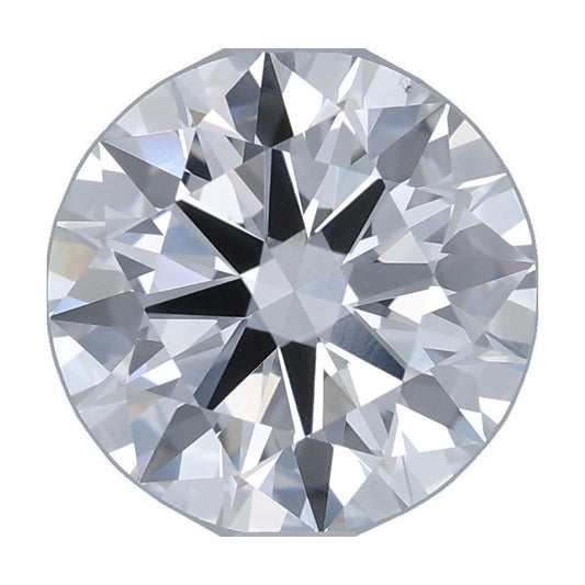1.84 ct round lab-grown diamond, D color, VS1 clarity, IGI certified, still from its 360° video