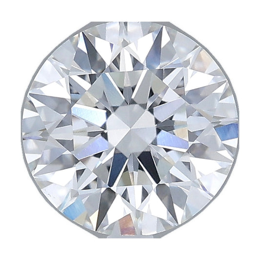 1.84 ct round lab-grown diamond, E color, VS1 clarity, IGI certified, still from its 360° video