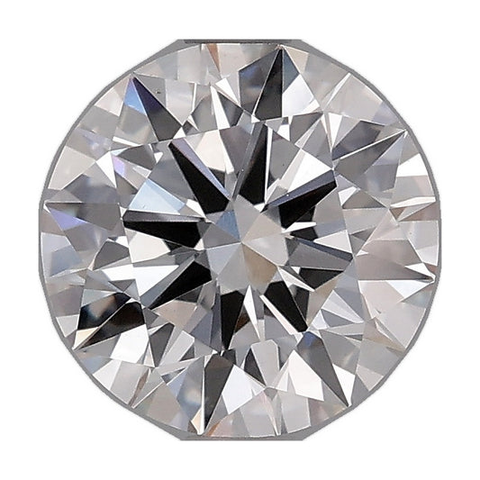 1.84 ct round lab-grown diamond, F color, VS1 clarity, IGI certified, still from its 360° video