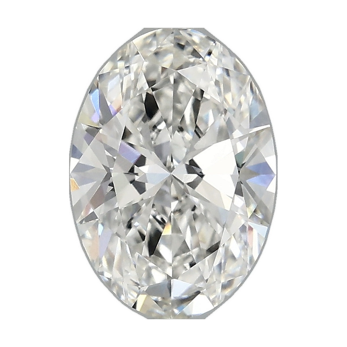1.85 ct oval lab-grown diamond, F color, VS1 clarity, IGI certified, still from its 360° video
