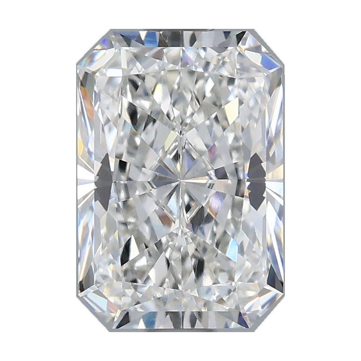 1.85 ct radiant lab-grown diamond, E color, VS1 clarity, IGI certified, still from its 360° video