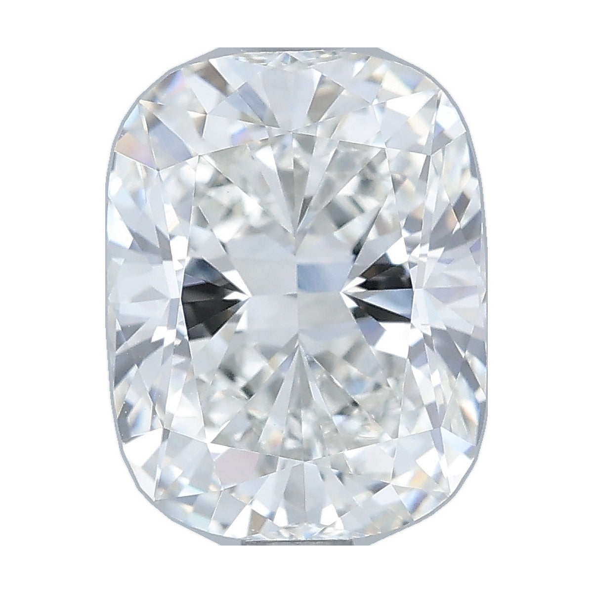 1.86 ct elongated cushion lab-grown diamond, F color, VVS2 clarity, IGI certified, still from its 360° video