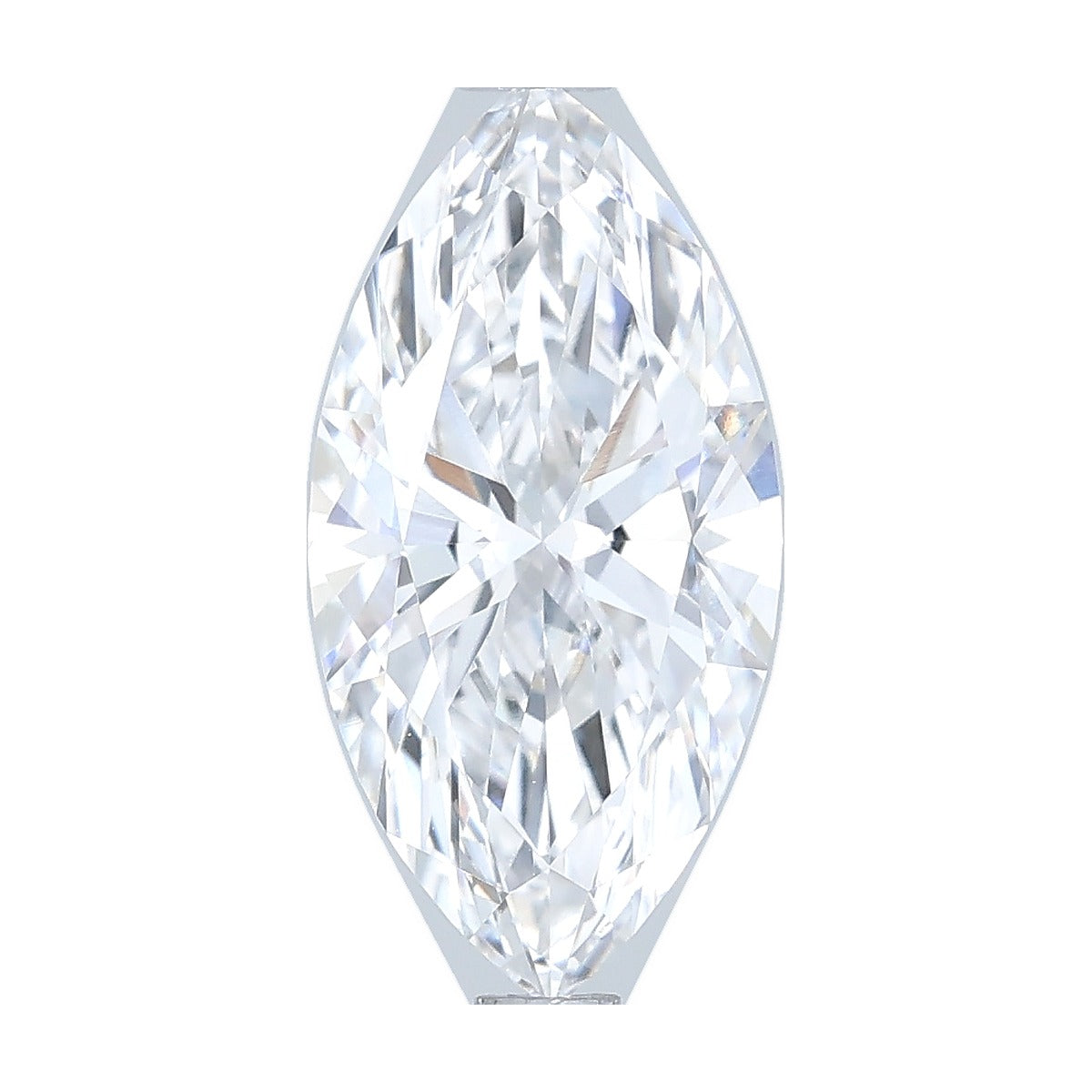 1.86 ct marquise lab-grown diamond, D color, VVS2 clarity, IGI certified, still from its 360° video
