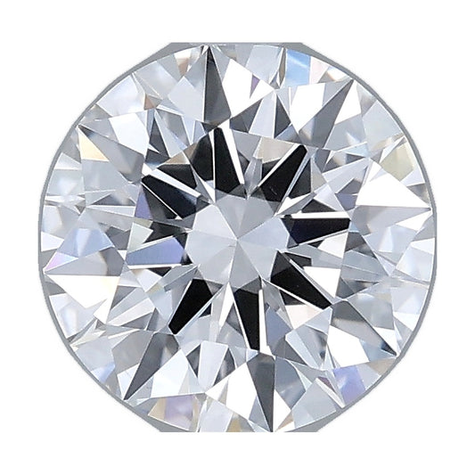 1.86 ct round lab-grown diamond, D color, VS1 clarity, IGI certified, still from its 360° video
