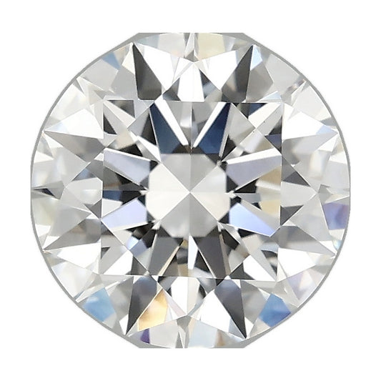 1.86 ct round lab-grown diamond, D color, VVS2 clarity, IGI certified, still from its 360° video