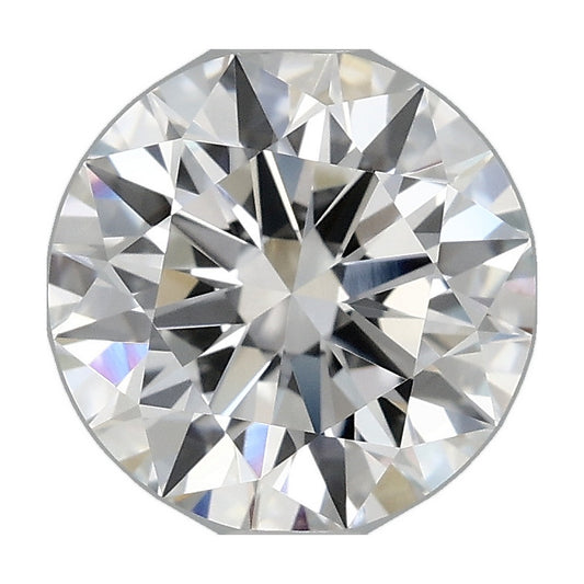 1.86 ct round lab-grown diamond, D color, VVS2 clarity, IGI certified, still from its 360° video