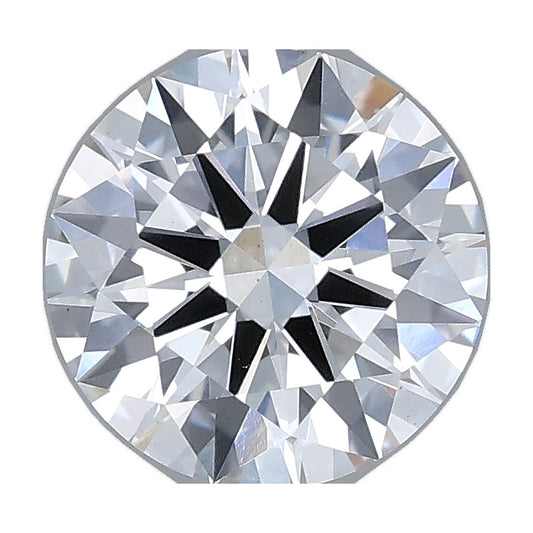 1.86 ct round lab-grown diamond, E color, VS1 clarity, IGI certified, still from its 360° video