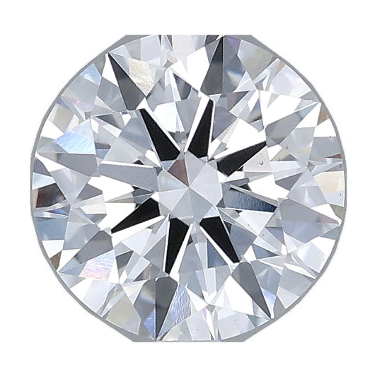1.86 ct round lab-grown diamond, E color, VS1 clarity, IGI certified, still from its 360° video