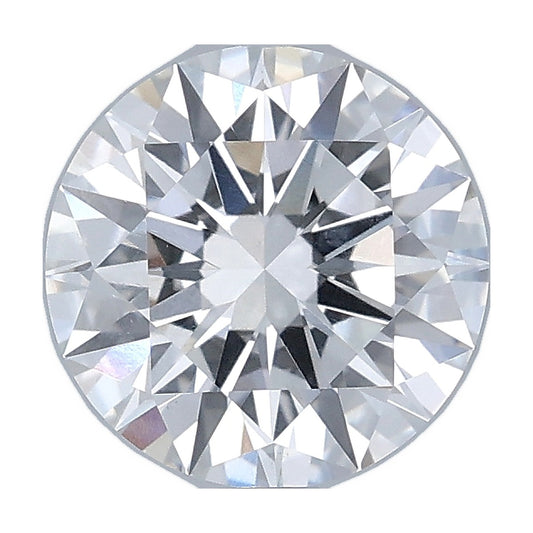 1.86 ct round lab-grown diamond, E color, VS1 clarity, IGI certified, still from its 360° video