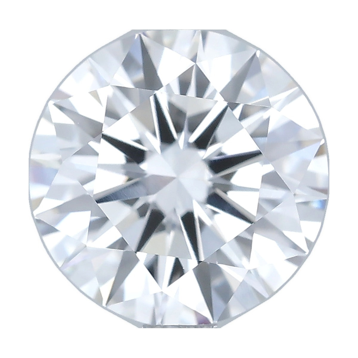 1.86 ct round lab-grown diamond, E color, VVS2 clarity, IGI certified, still from its 360° video