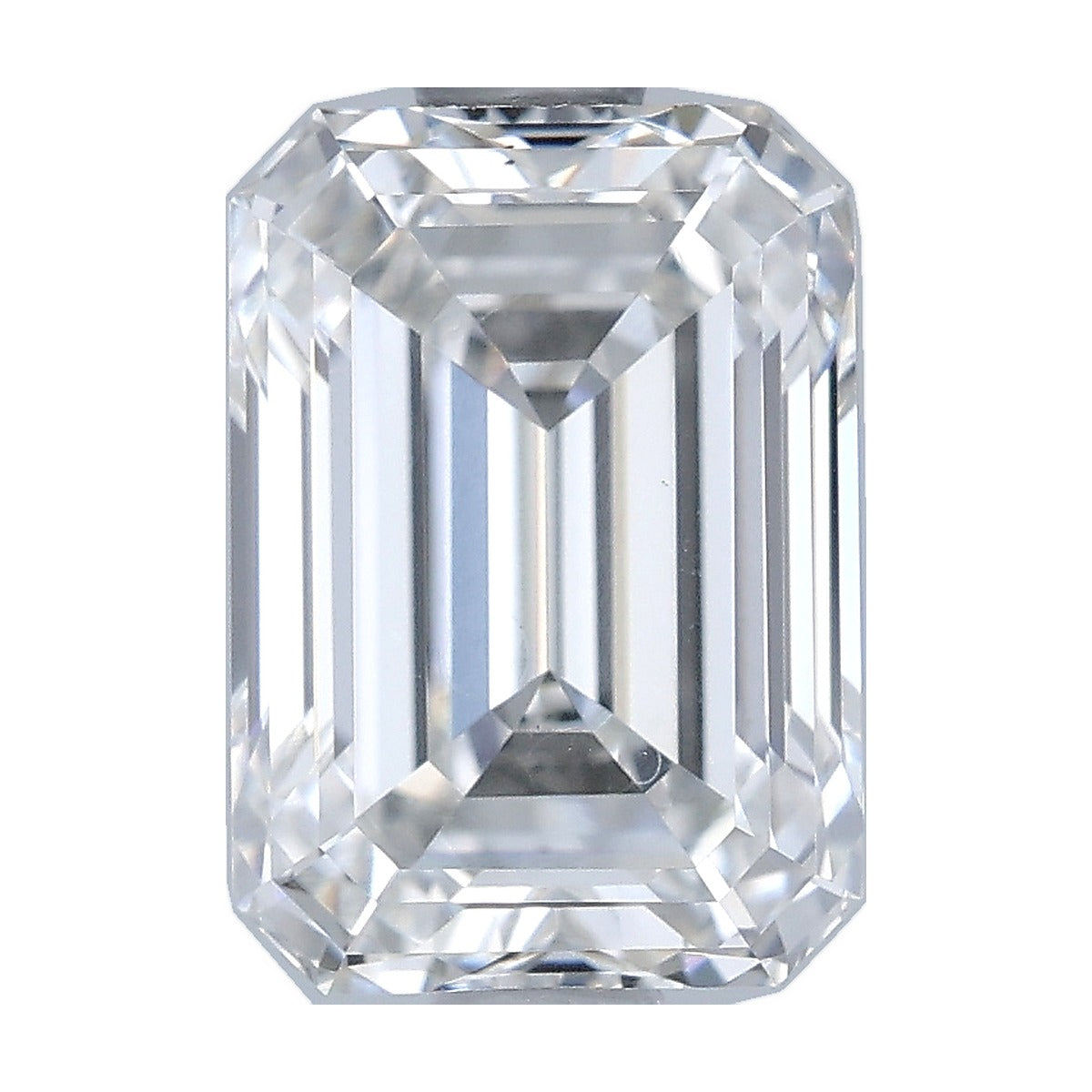 1.87 ct emerald lab-grown diamond, F color, VS1 clarity, IGI certified, still from its 360° video