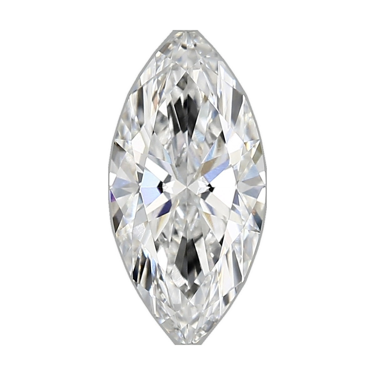 1.87 ct marquise lab-grown diamond, D color, VVS2 clarity, IGI certified, still from its 360° video