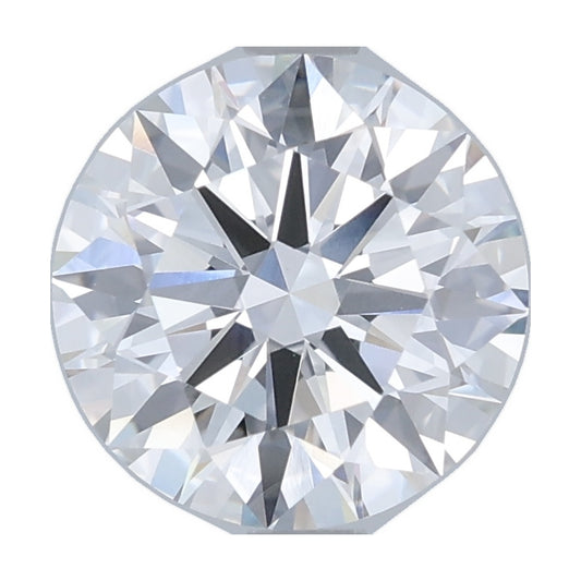 1.87 ct round lab-grown diamond, E color, VVS2 clarity, IGI certified, still from its 360° video
