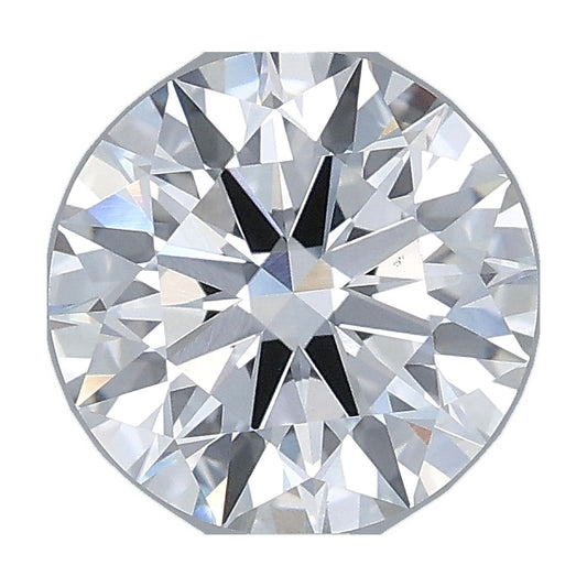 1.87 ct round lab-grown diamond, F color, VS1 clarity, IGI certified, still from its 360° video
