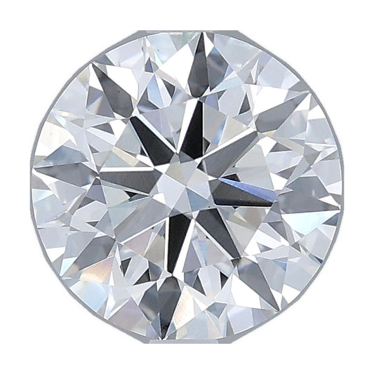 1.87 ct round lab-grown diamond, F color, VS1 clarity, IGI certified, still from its 360° video