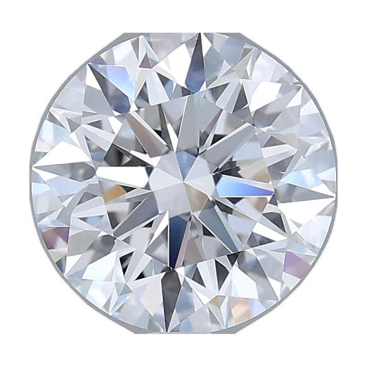 1.88 ct round lab-grown diamond, D color, VVS1 clarity, IGI certified, still from its 360° video
