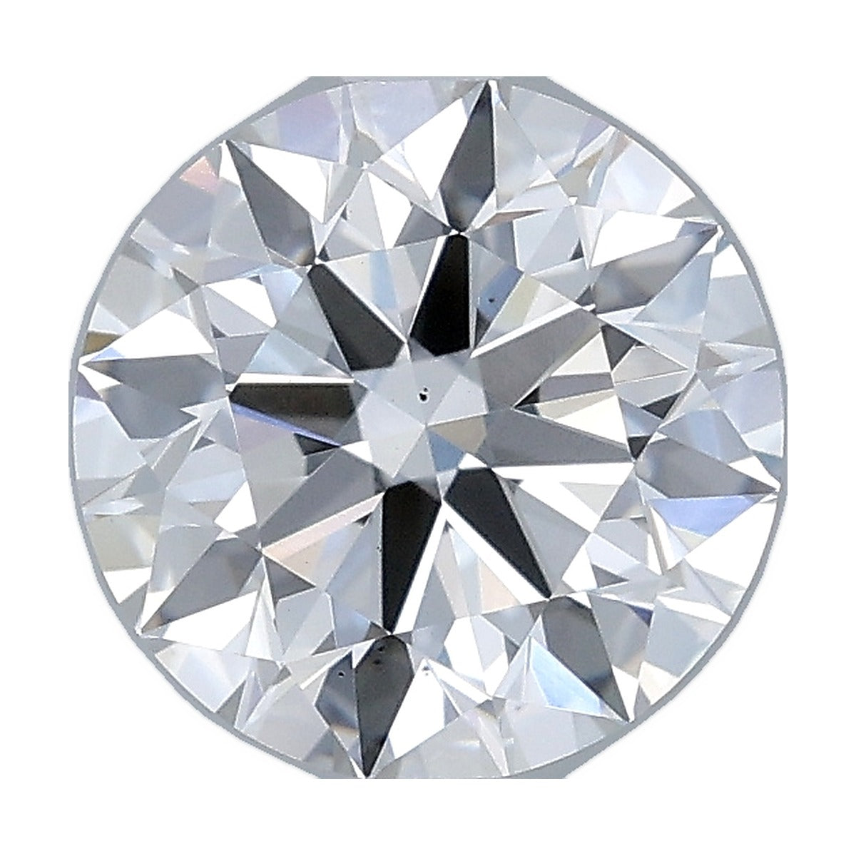 1.89 ct round lab-grown diamond, G color, VS1 clarity, IGI certified, still from its 360° video