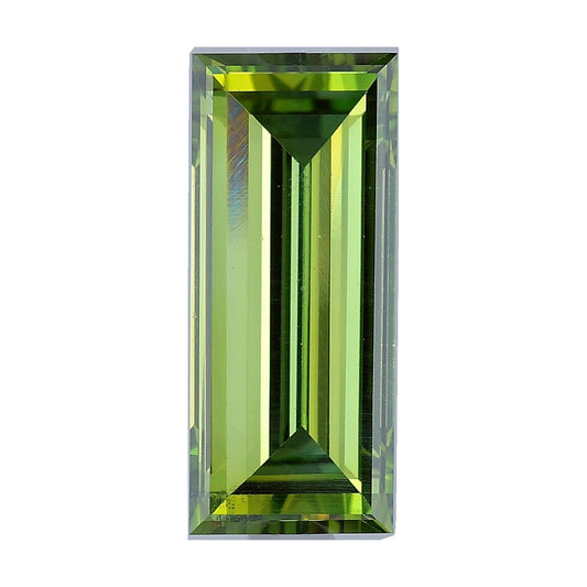 1.91 ct baguette lab-grown diamond, fancy vivid green, VS2 clarity, IGI certified, still from its 360° video