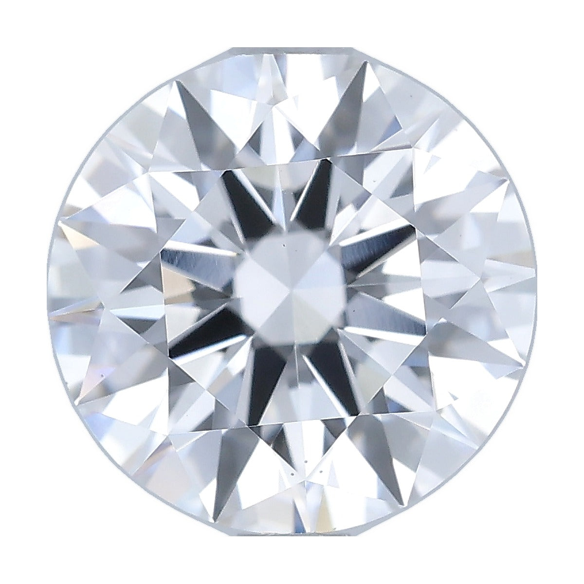 1.91 ct round lab-grown diamond, D color, VS1 clarity, IGI certified, still from its 360° video