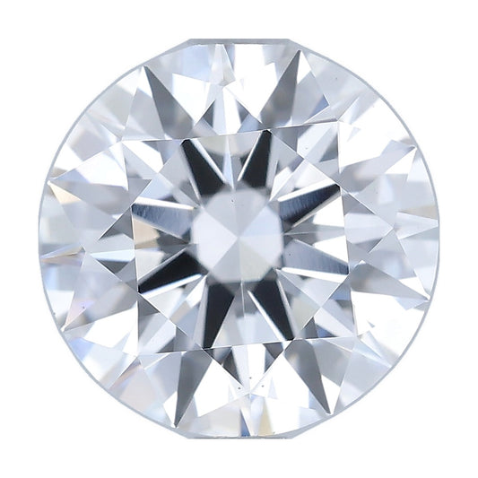 1.91 ct round lab-grown diamond, D color, VS1 clarity, IGI certified, still from its 360° video