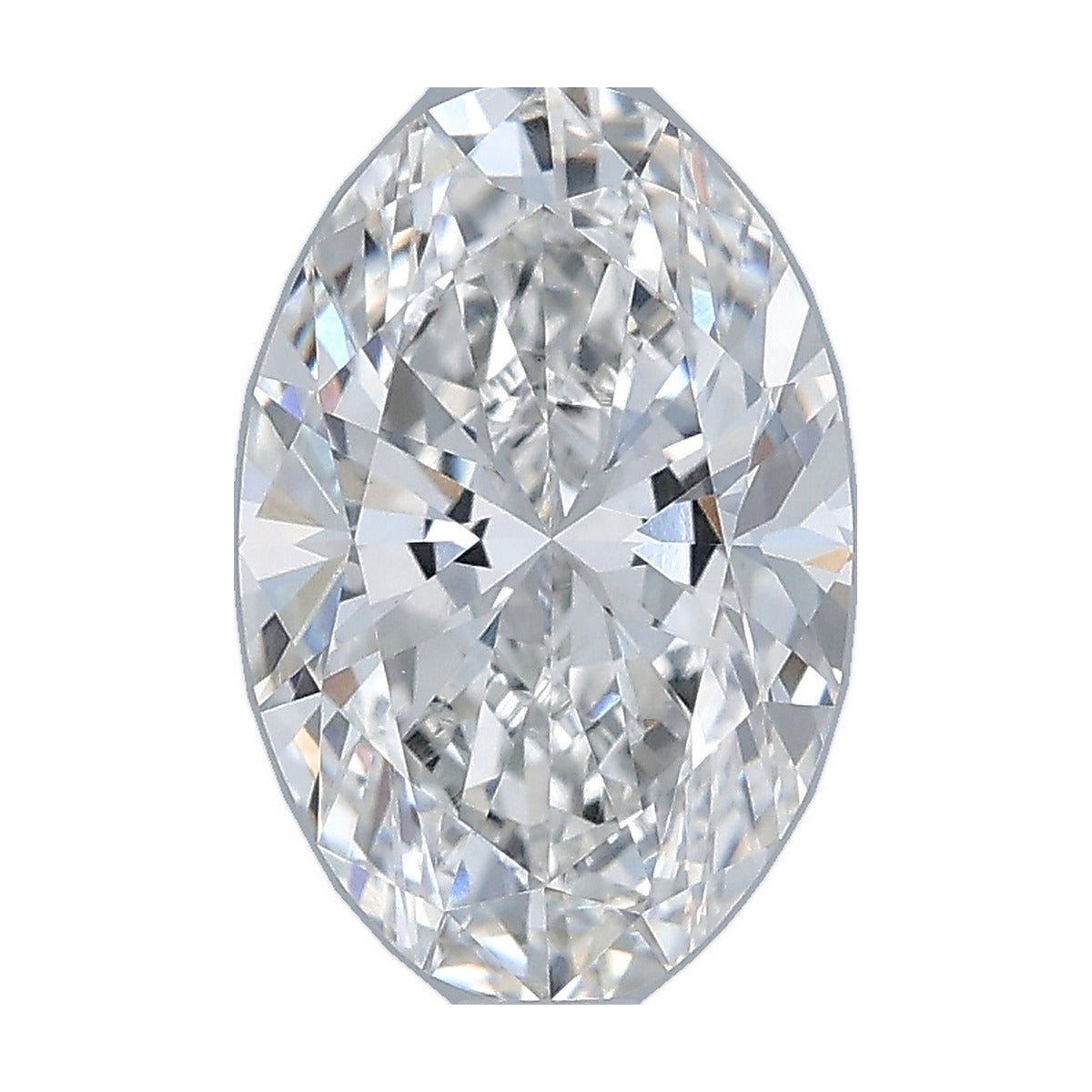 1.92 ct oval lab-grown diamond, F color, VVS2 clarity, IGI certified, still from its 360° video