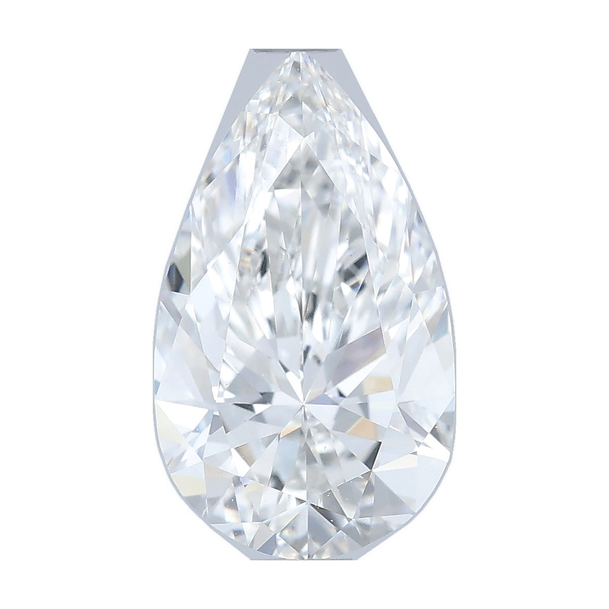 1.92 ct pear lab-grown diamond, F color, VVS2 clarity, IGI certified, still from its 360° video