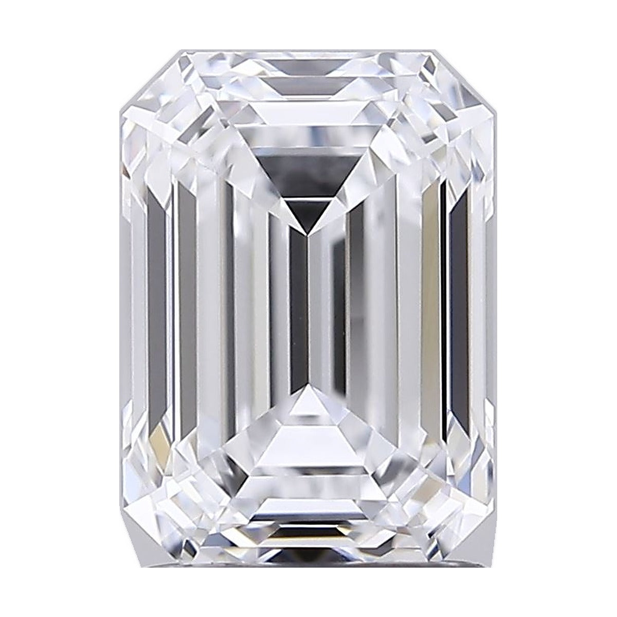 1.94 ct emerald lab-grown diamond, D color, VVS2 clarity, IGI certified, still from its 360° video