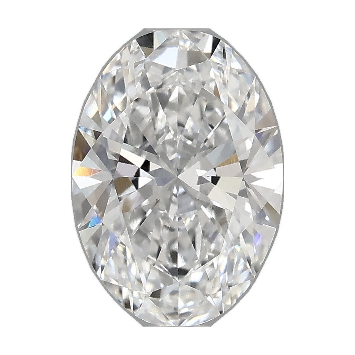 1.94 ct oval lab-grown diamond, D color, VVS2 clarity, IGI certified, still from its 360° video