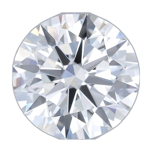 1.94 ct round lab-grown diamond, E color, VS1 clarity, IGI certified, still from its 360° video
