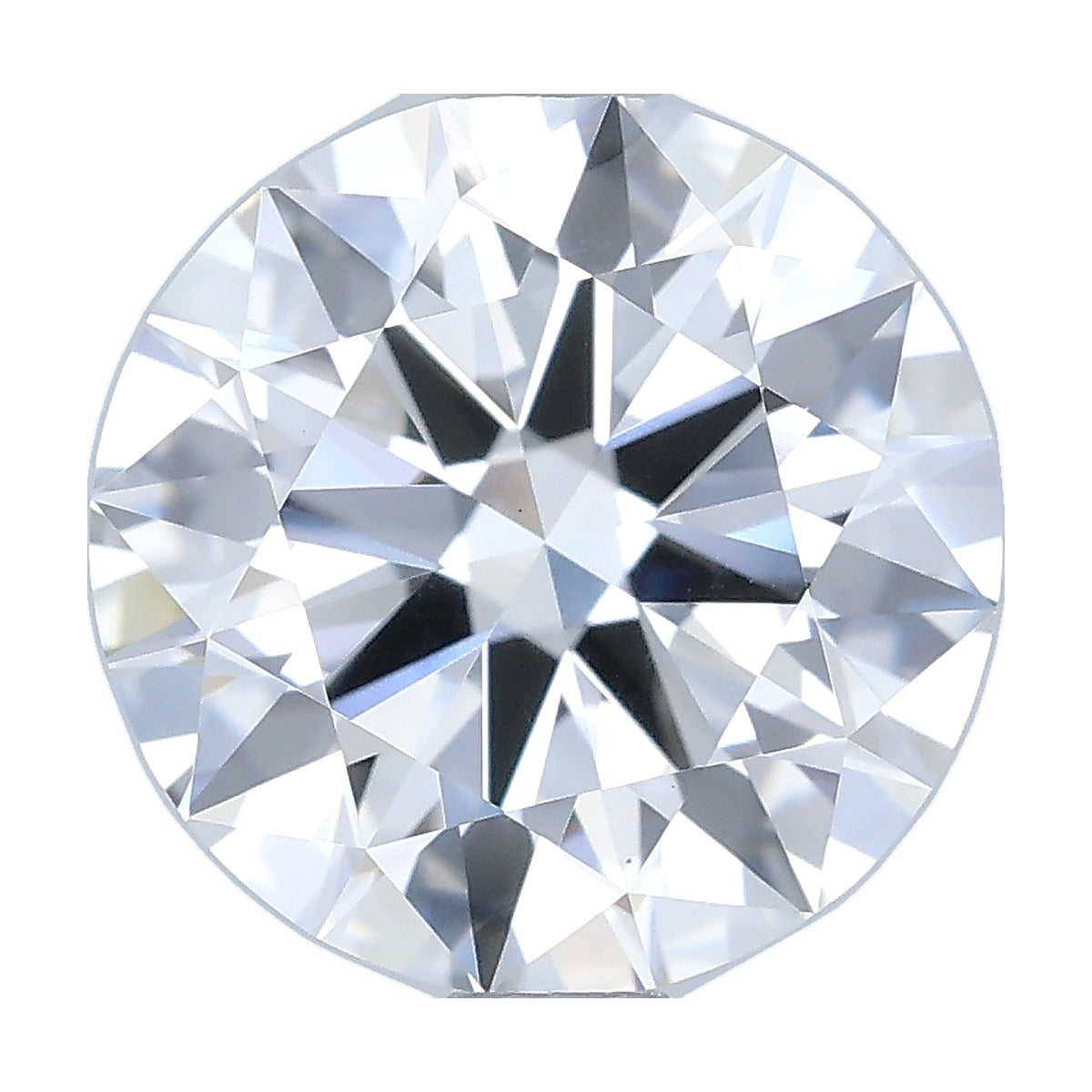 1.94 ct round lab-grown diamond, E color, VS1 clarity, IGI certified, still from its 360° video