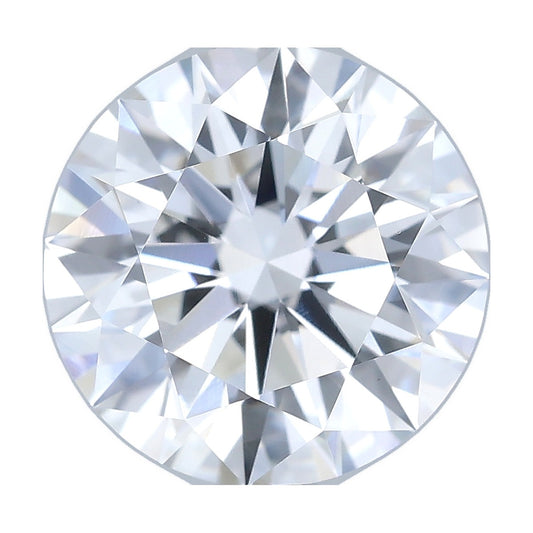 1.95 ct round lab-grown diamond, D color, VVS2 clarity, IGI certified, still from its 360° video