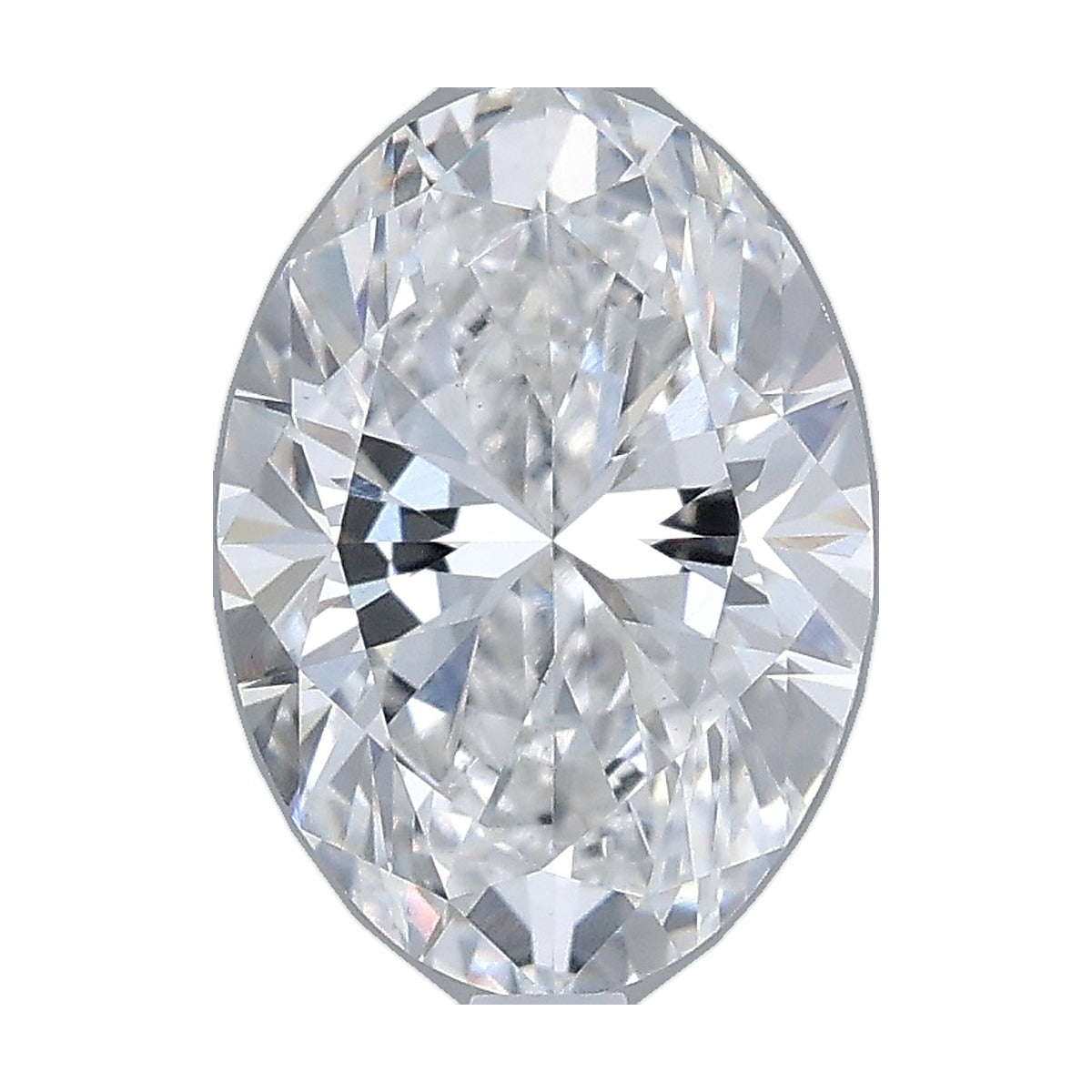 1.96 ct oval lab-grown diamond, F color, VVS2 clarity, IGI certified, still from its 360° video