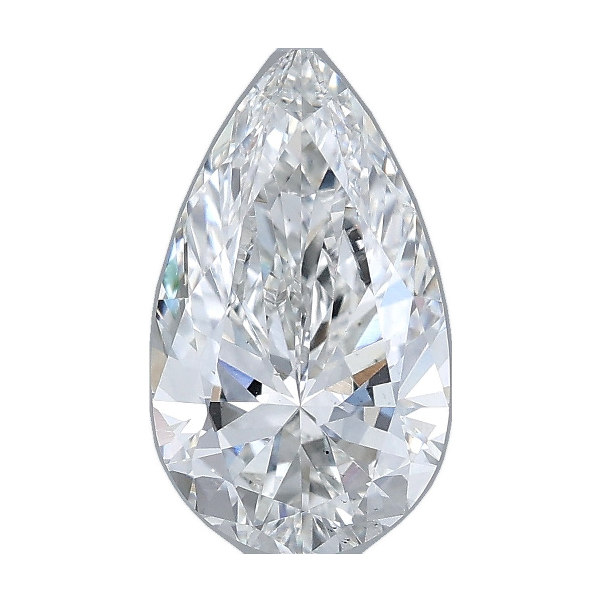 1.98 ct pear lab-grown diamond, F color, VS2 clarity, IGI certified, still from its 360° video