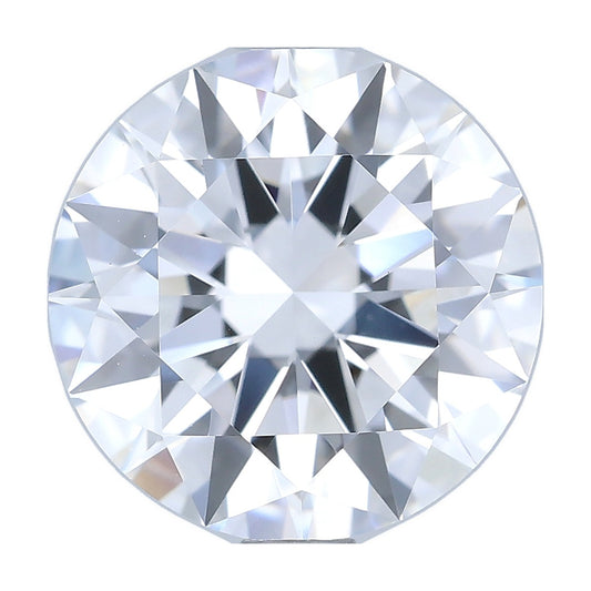 1.98 ct round lab-grown diamond, D color, VVS2 clarity, IGI certified, still from its 360° video