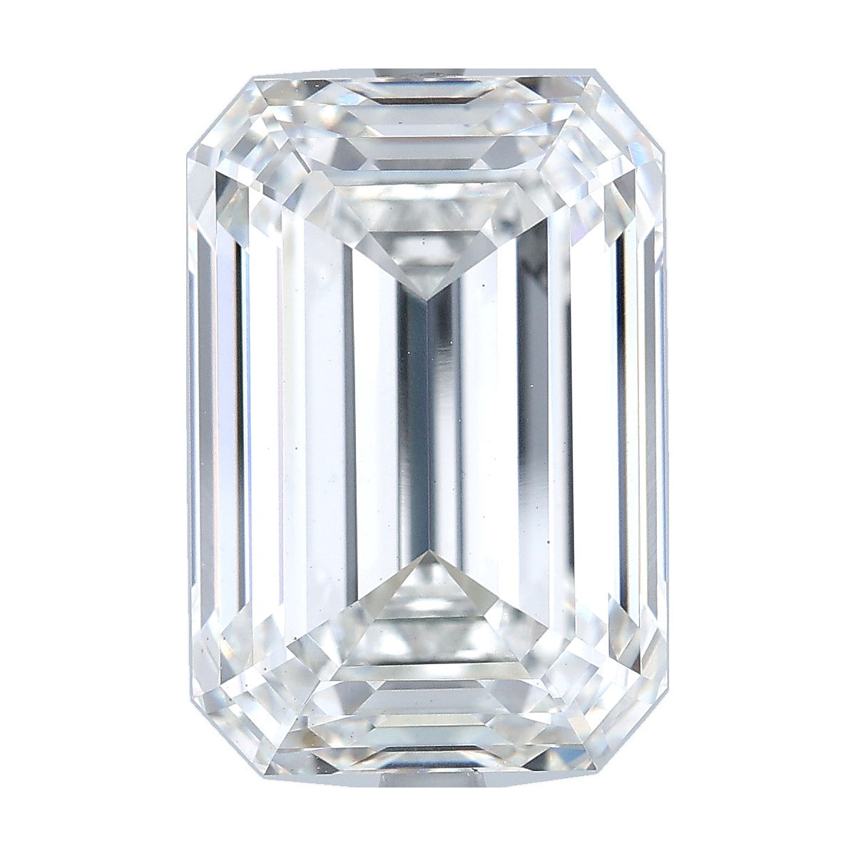 10.03 ct emerald lab-grown diamond, F color, VS1 clarity, IGI certified, still from its 360° video