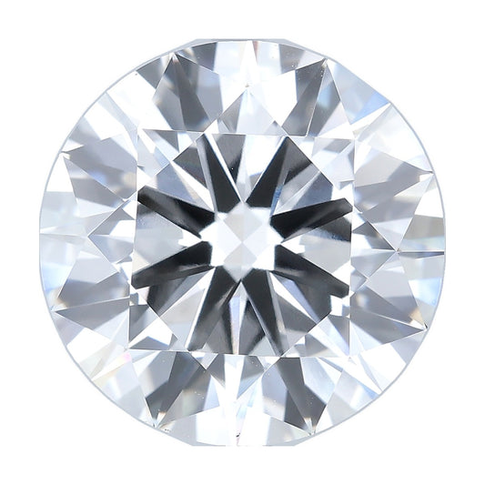 10.05 ct round lab-grown diamond, E color, VVS2 clarity, IGI certified, still from its 360° video
