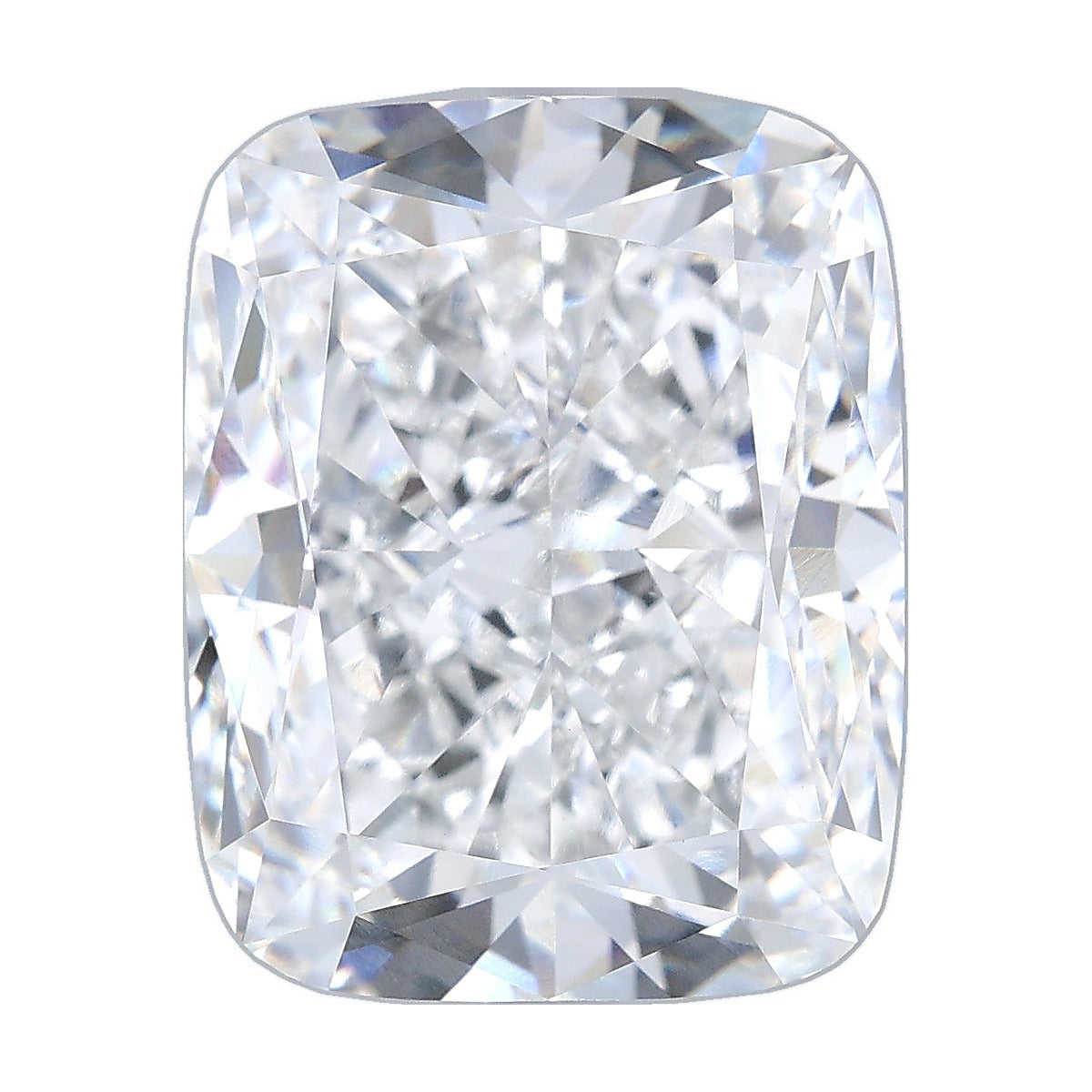 10.08 ct elongated cushion lab-grown diamond, F color, VVS2 clarity, GIA certified, still from its 360° video