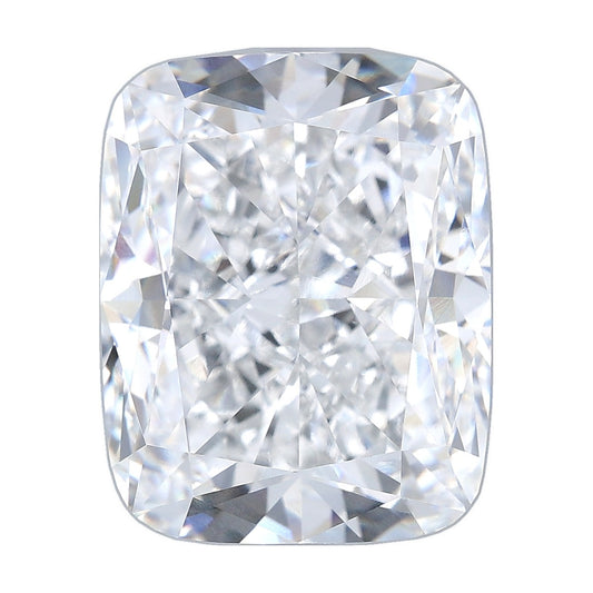10.08 ct elongated cushion lab-grown diamond, F color, VVS2 clarity, GIA certified, still from its 360° video