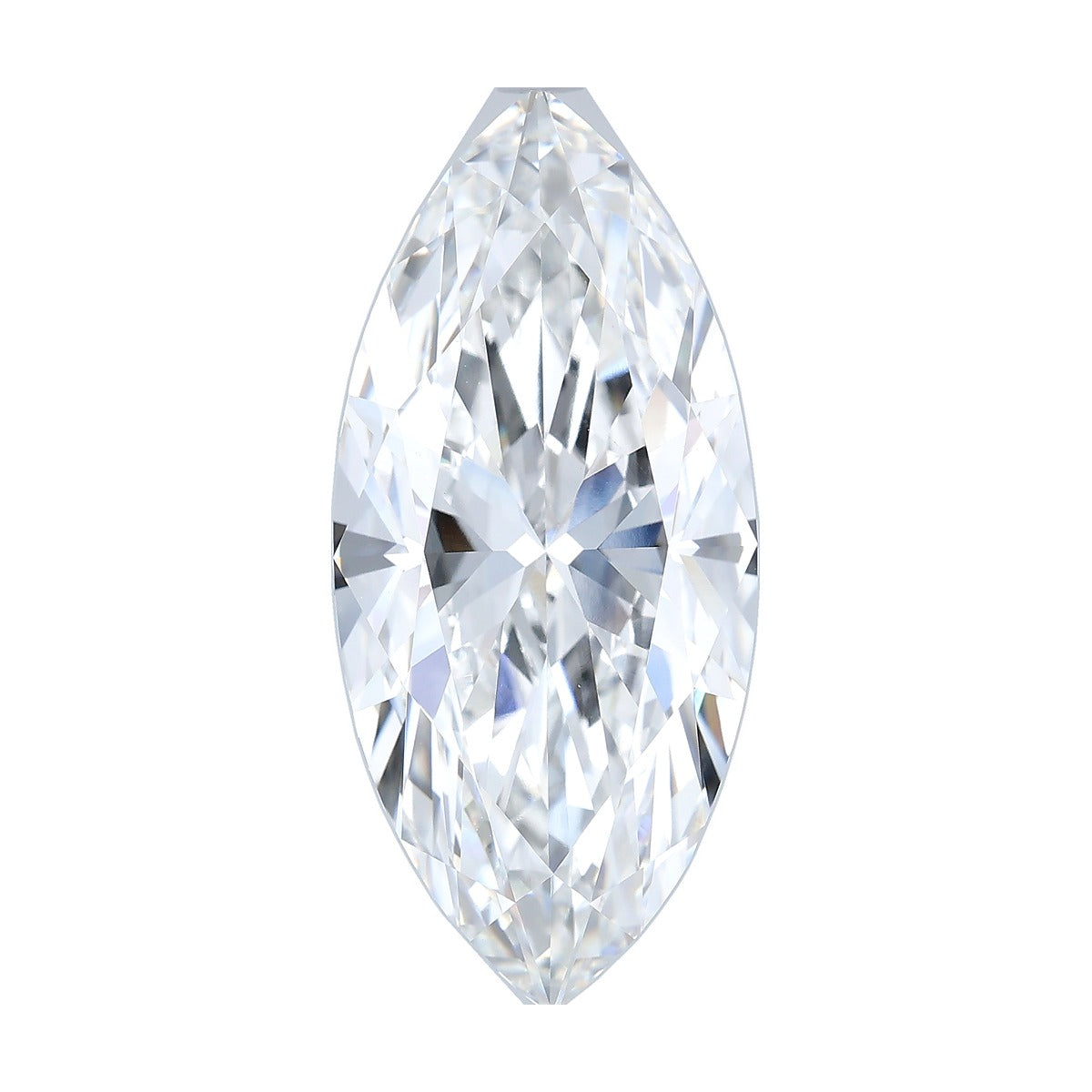 10.09 ct marquise lab-grown diamond, F color, VVS2 clarity, IGI certified, still from its 360° video